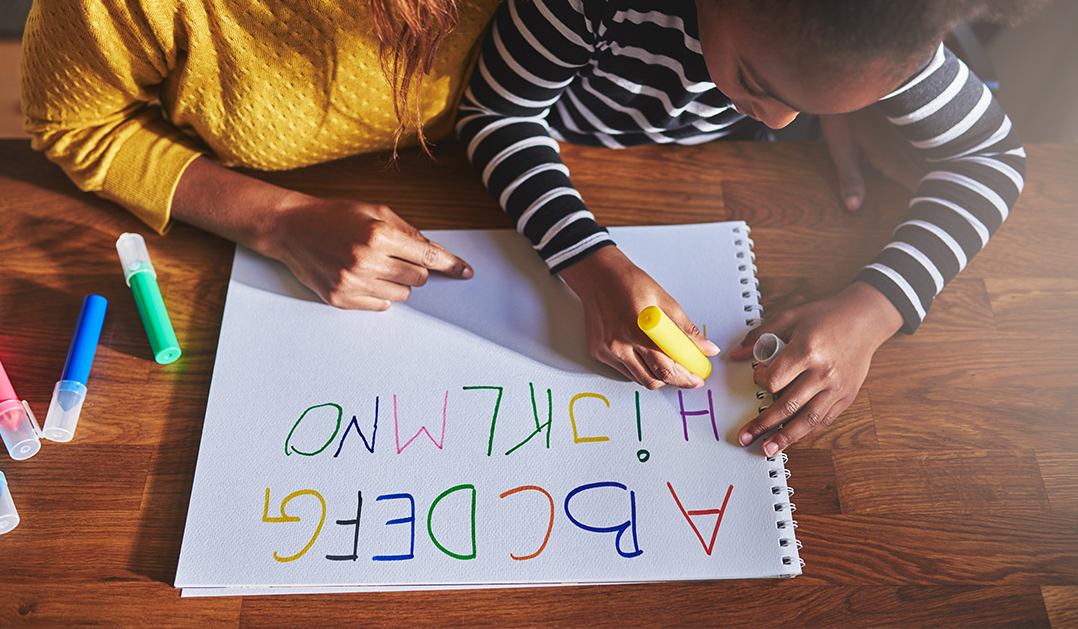 La importancia de la letra cursiva en los niños.